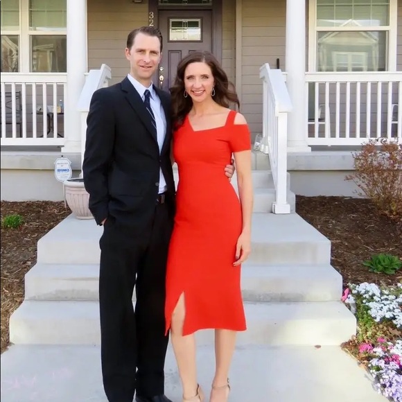 Antonio Berardi Asymmetric Sheath Dress 4 - Picture 2 of 13